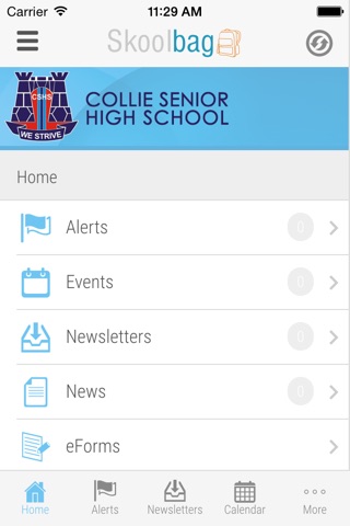 Collie Senior High School - Skoolbag screenshot 2