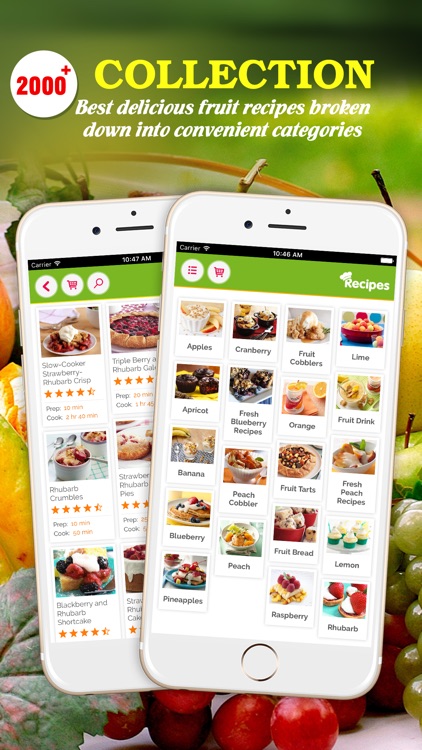 Yummy Fruit Recipes Pro ~ Best of delicious fruit recipes