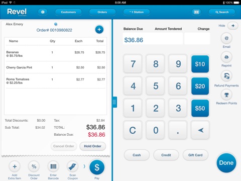 Intro to Revel iPad POS Grocery screenshot 4