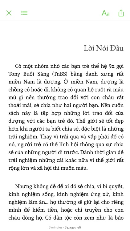 Cà phê cùng Tony - Tony buổi sáng