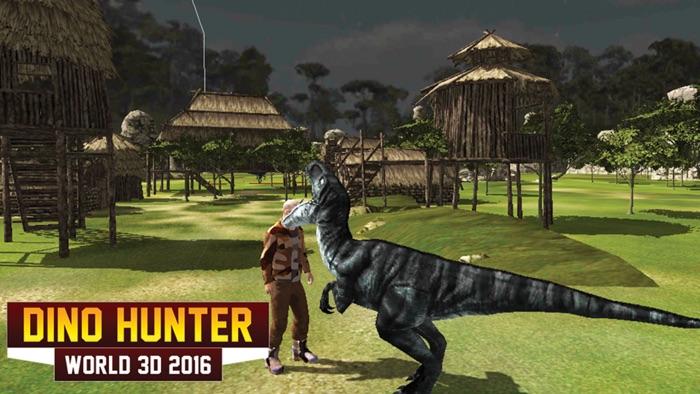 恐龙猎人人类攻击3D