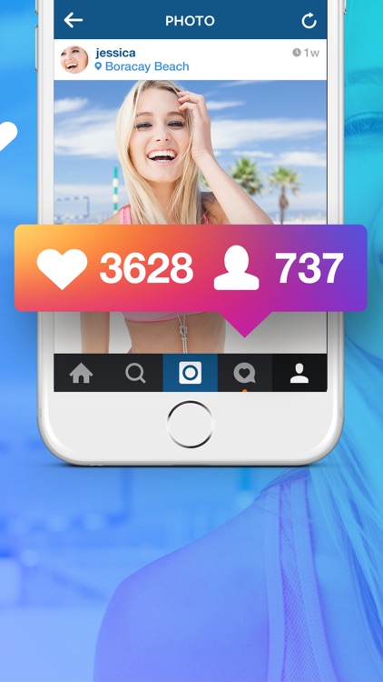 Get likes & followers for instagram - 1000 Likes