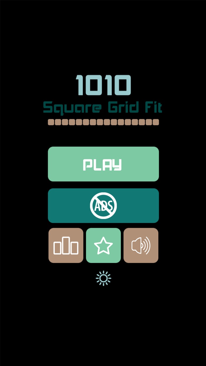 1010 正方形 益智游戏