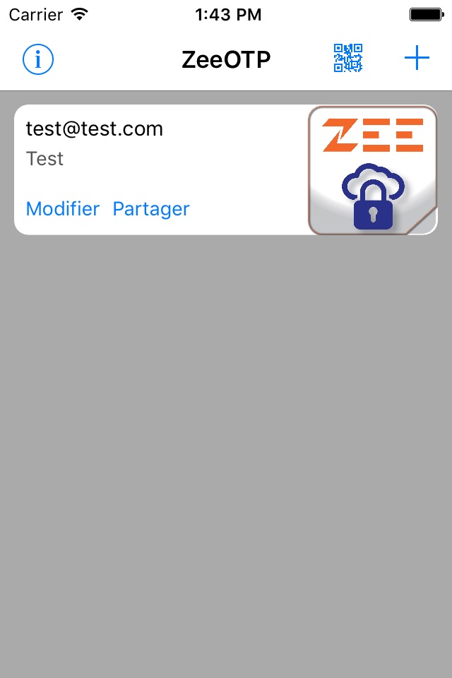 ZeeOTP screenshot 4