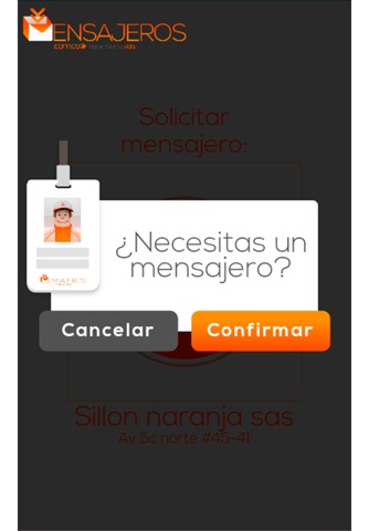 Mensajeros.com.co screenshot 3