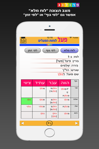 הפעלים בעברית | פרולוג - náhled