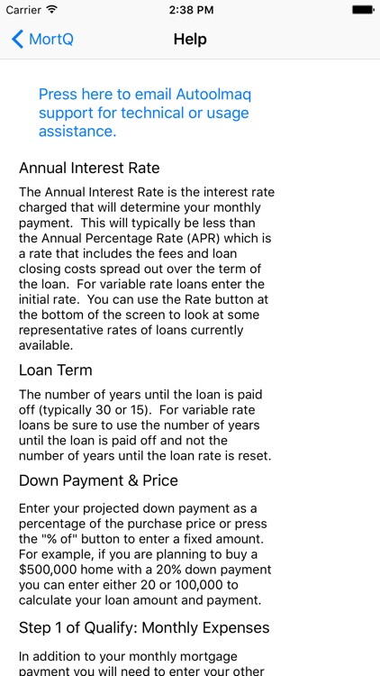 MortQ Mortgage Qualifier screenshot-4