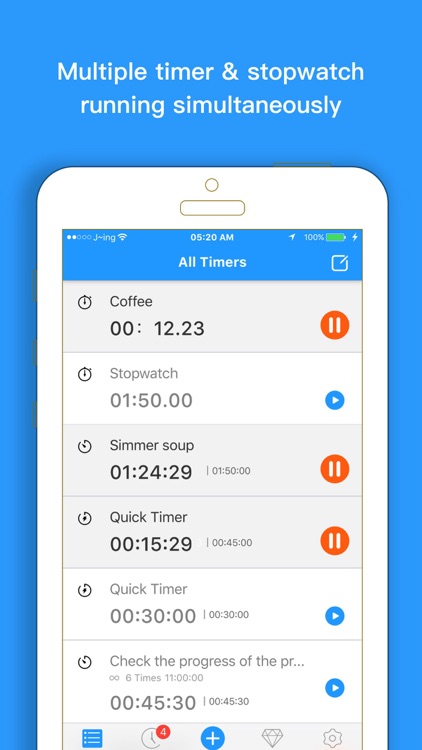 Simple timer Pro-multiple stopwatch & timers