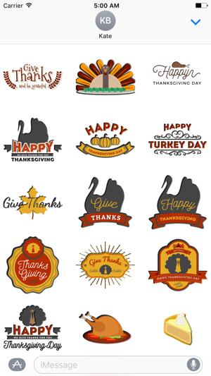 Turkey Day Stickers(圖2)-速報App