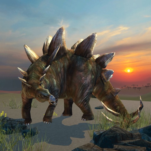 Stegosaurus Survival Icon