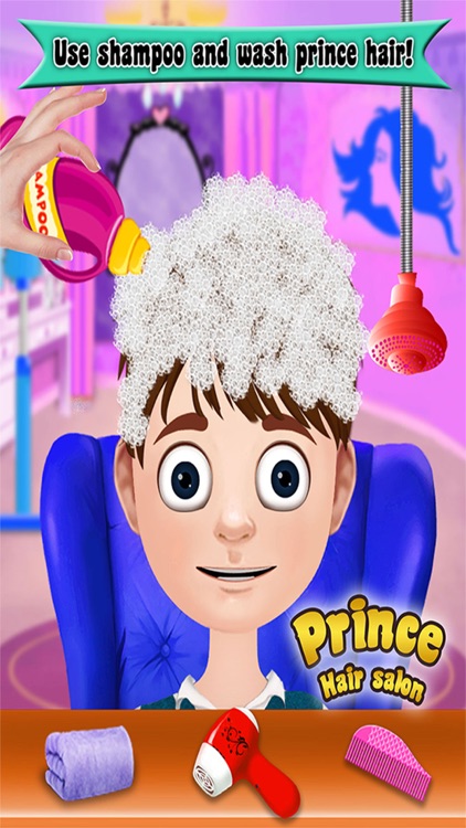 Prince Hair Salon: Hair salon games for girls