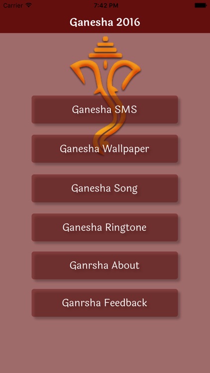 Ganesha 2016 - Collection of Unlimited Bhajan, Ringtone, Wallpaper and sms (messages) screenshot-3