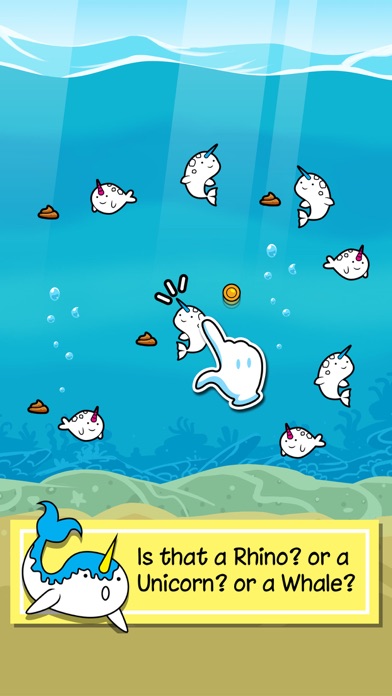 How to cancel & delete Narwhal Evolution -A Endless Clicker Monsters Game from iphone & ipad 1