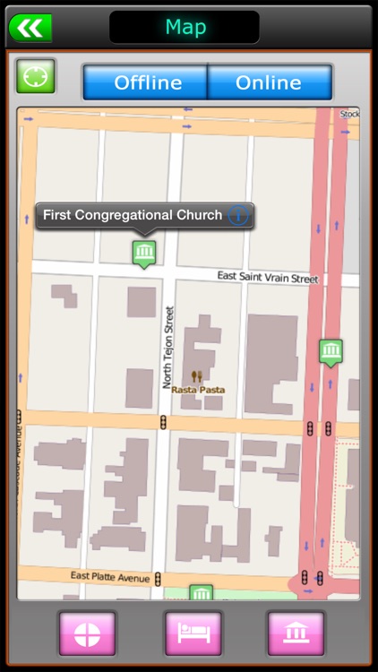 Colorado Springs Offline City Explorer