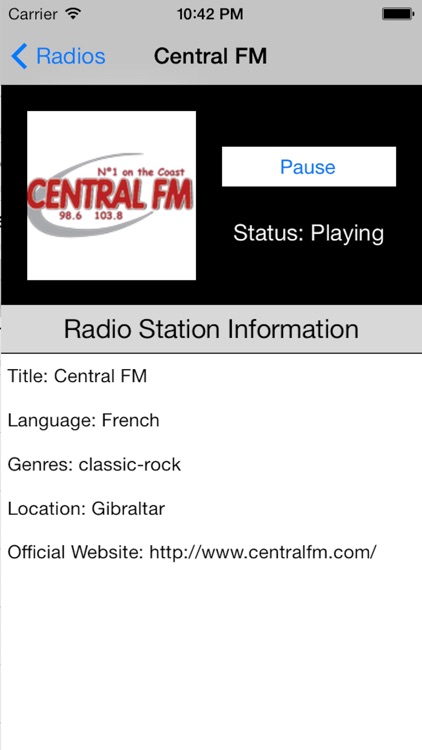 Gibraltar Radio Live Player screenshot-3