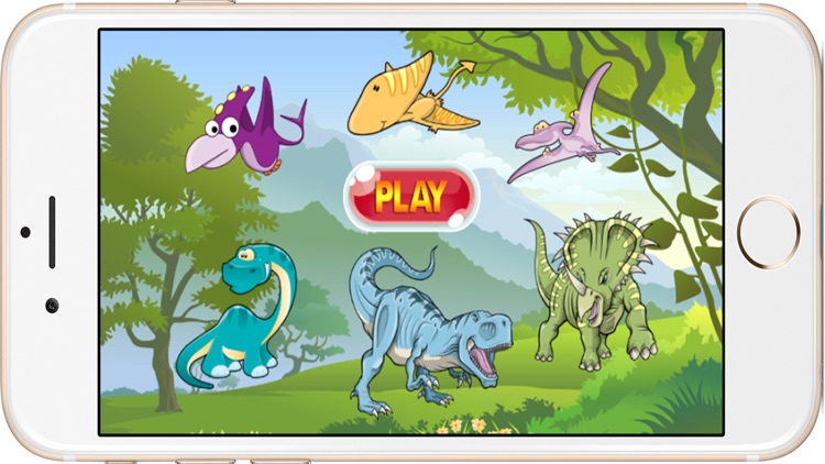 Dinosaur Matching Puzzles Games for Kids and Baby