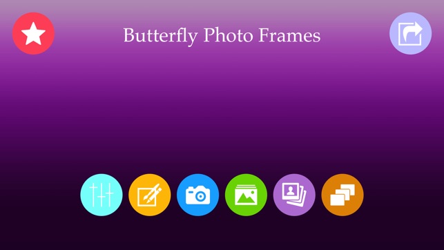 Butterfly Photo Frames & Photo Editor