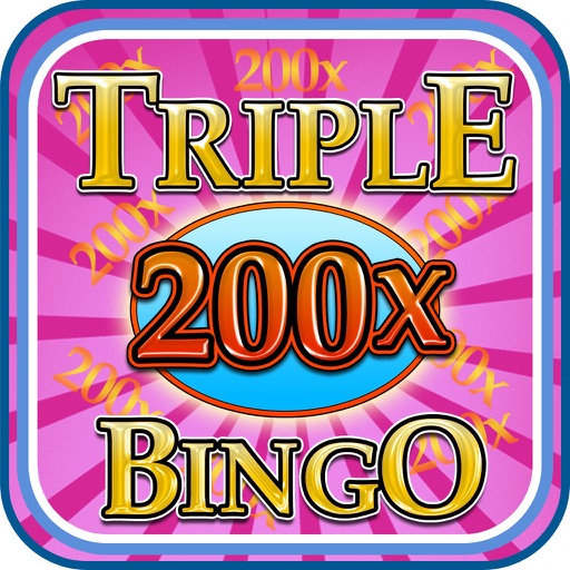 Triple 200x Pay Bingo iOS App