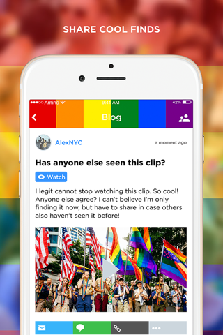 LGBT+ Amino Community and Chat screenshot 4