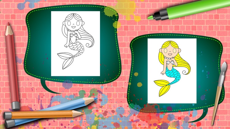 Coloring Book Kids Stories