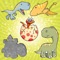 A wonderful, cute collection of puzzles and dinosaurs for toddlers and kids