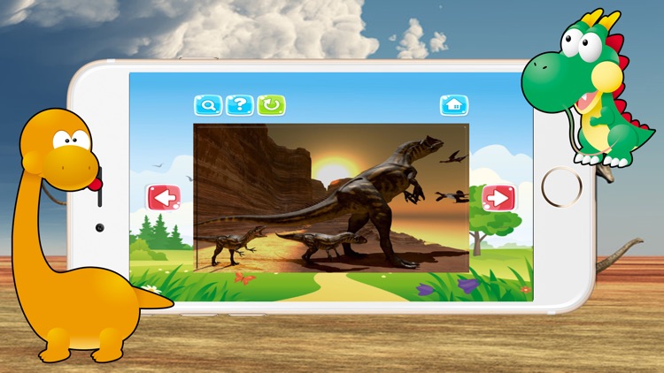 Fun Dinosaur Puzzles Jigsaw Games for Kids and Toddlers screenshot-4