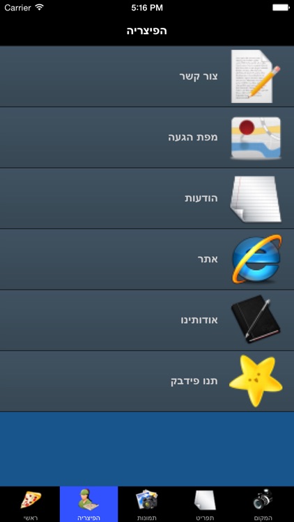 פיצה פדאל קרית טבעון screenshot-4