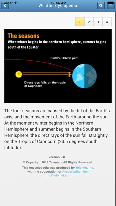 AccuWeather.com® WeatherCyclopedia™  - The Most Comprehensive Weather Encyclopedia Under The Sun Screenshot 5