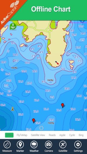 Marine: South Africa - GPS Map Navigator(圖2)-速報App