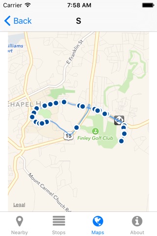 Chapel Hill Transit Now - Real-time Transit Arrivals screenshot 4