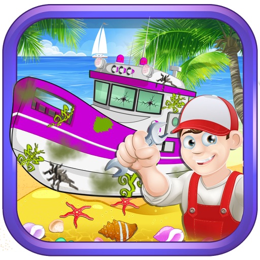 Cruise Ship Repair – Crazy pirate boat cleaning & fixing adventure icon