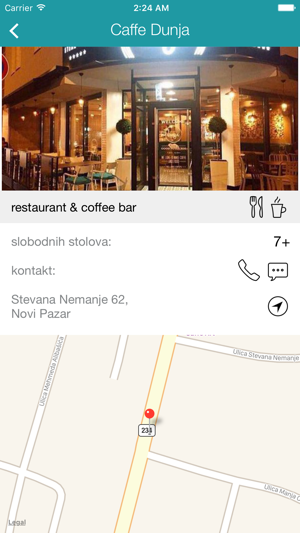 Kafići i Restorani - CaffeTouch(圖2)-速報App