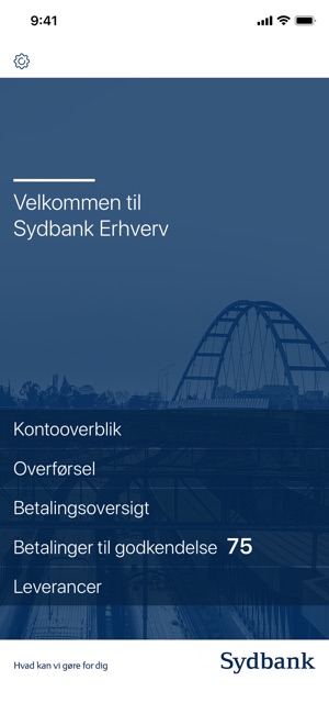 Sydbanks MobilBank Erhverv