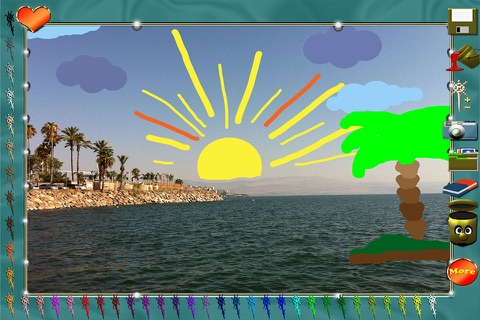 123 A Kids Draw - Edit & Draw On Real Photos screenshot 3