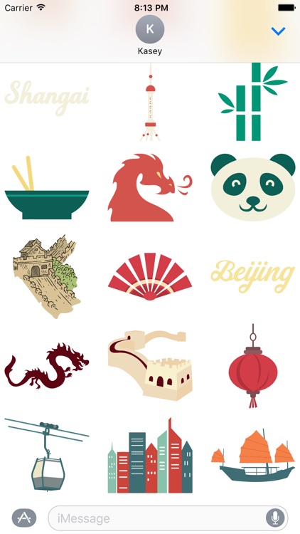 China Sticker Pack