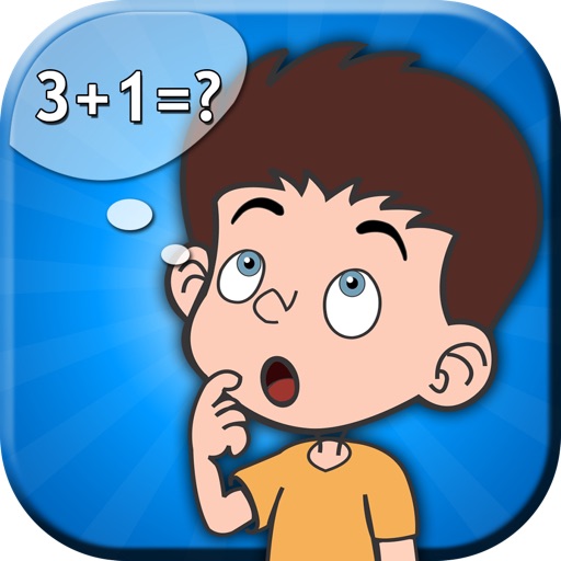 Kids Learning Maths Icon