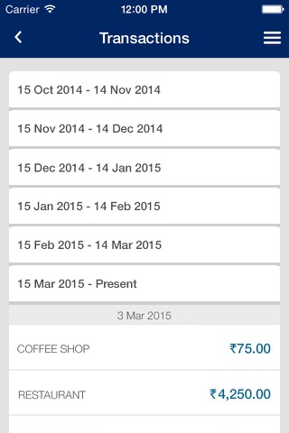 Amex India screenshot 4