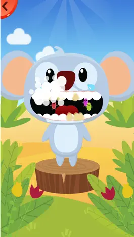 Game screenshot ANIMAL BRUSHING TEETH - Free Edu app for kids mod apk