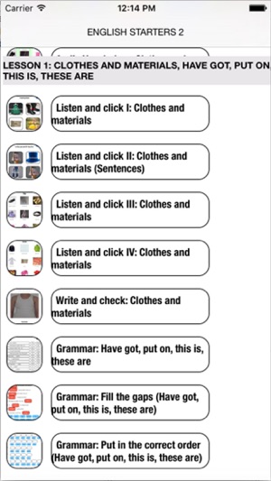 English Starters 2 for iPhone Learn Speaking Easily In 30 da(圖2)-速報App