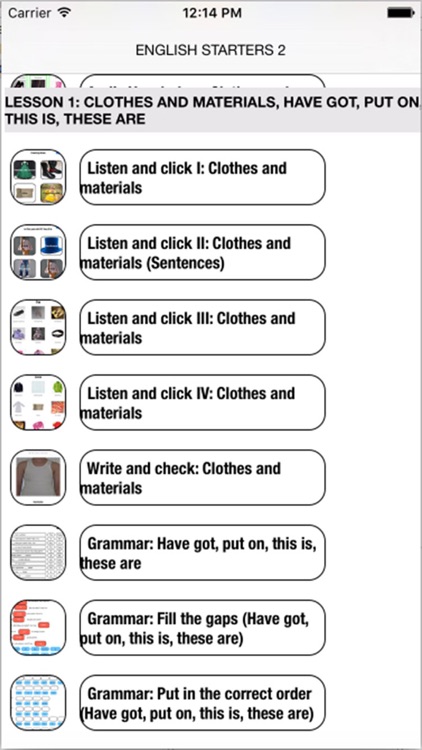 English Starters 2 for iPhone Learn Speaking Easily In 30 days With Lingo Learning