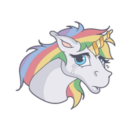 Rainbow Unicorn Sticker