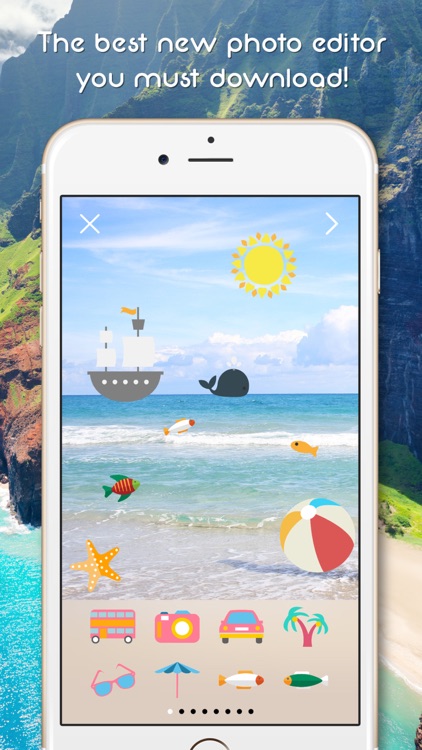 Beachify: Free Photo Decorator