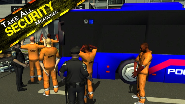 Police Bus Prisoner Transport – City vehicle driving & parking simulator game