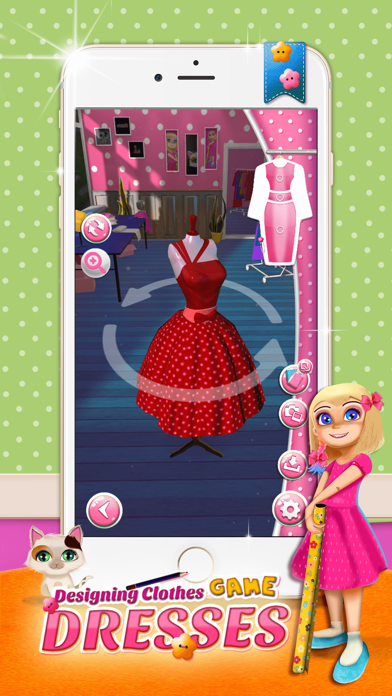 Designing Clothes Game for Girl.s: Fashion Salon screenshot 3