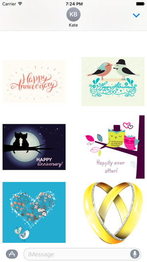 Happy Anniversary Sticker Pack(圖1)-速報App