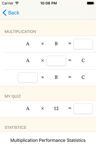 Basic Multiplication Quiz screenshot 4