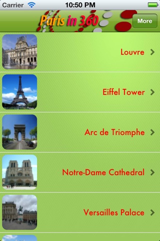 Paris Tourism:Raiders,Guide and Diet screenshot 2