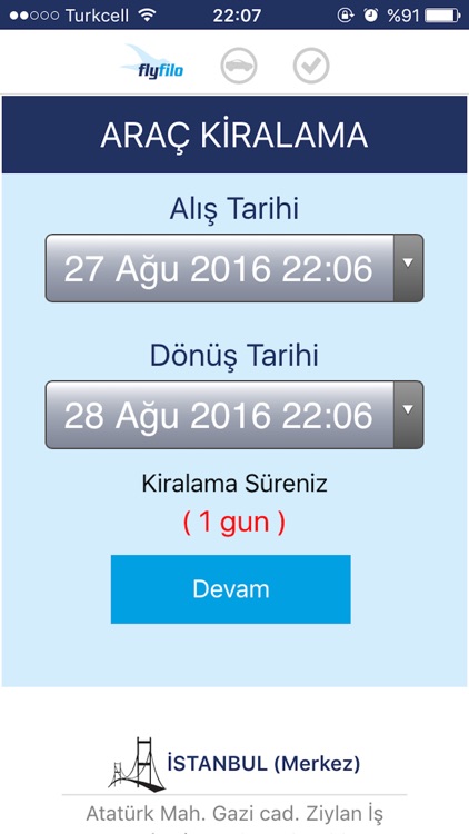 FLY FİLO Araç Kiralama screenshot-3