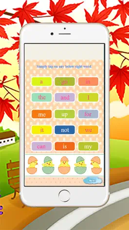 Game screenshot Sight Word List Flashcards Kindergarten Activities apk