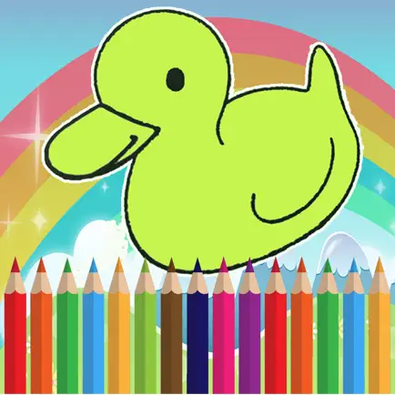 Funny Farm Animal Coloring Drawing for Kids Читы